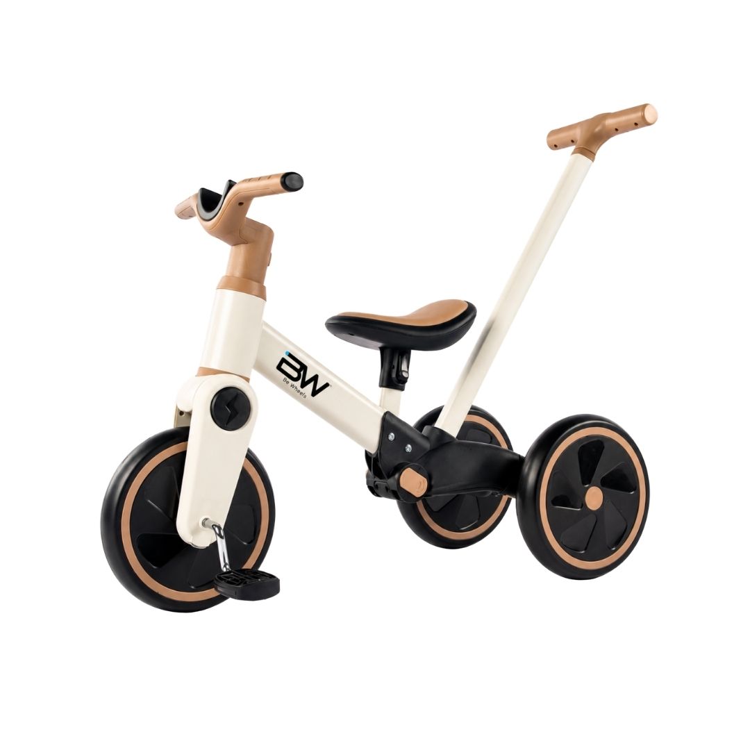 Balance Bike 3 En 1 Forza Blanco Con Push