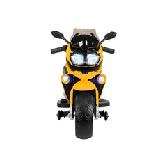 Moto Montable Eléctrico Storm Amarillo FRONTAL