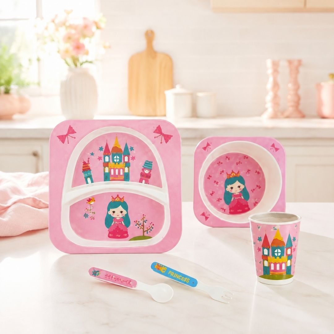 Set de Vajilla En Bamboo Princesa