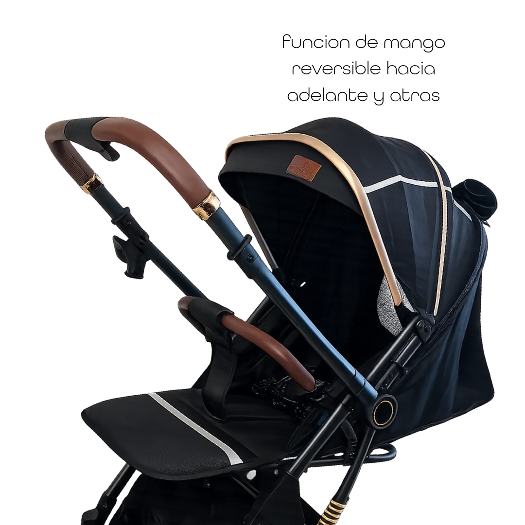 Coche Maleta Zooper 2.0 Negro Maxibaby reversible