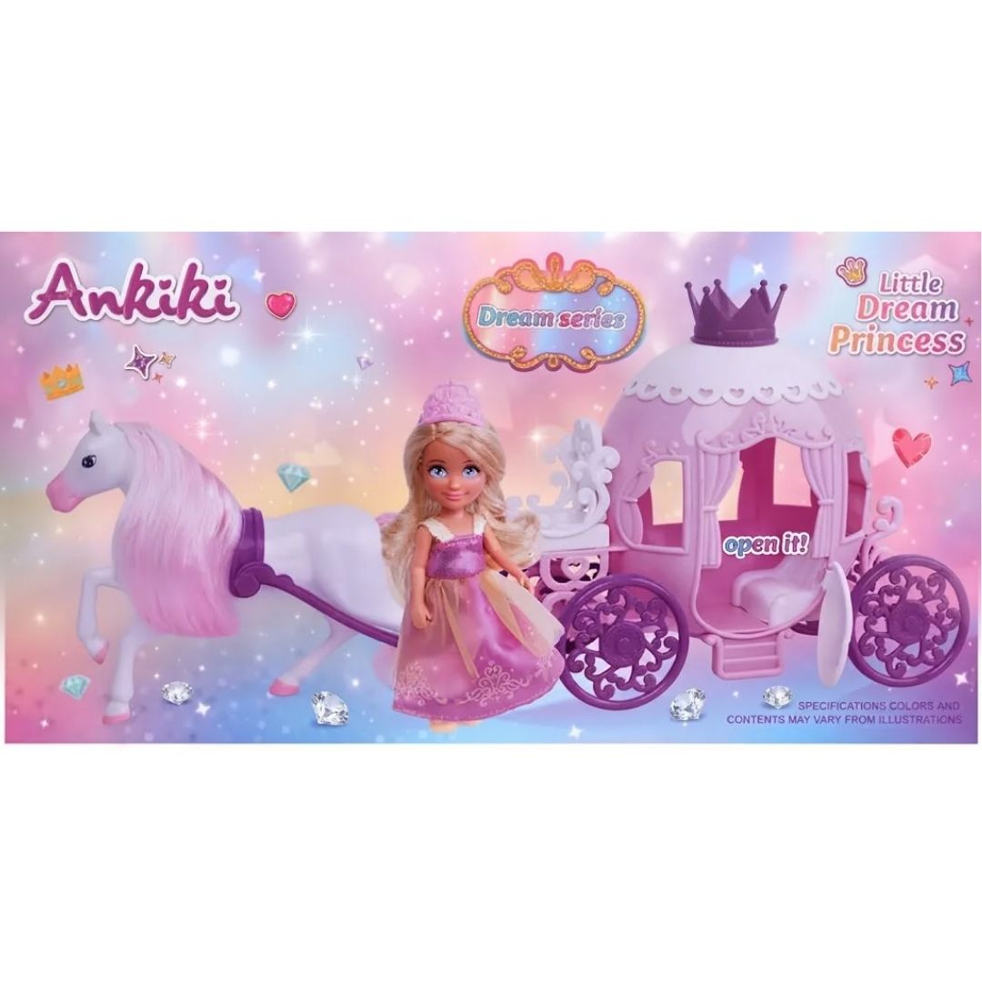 Juguete Muñeca Carruaje Ankiki Empaque