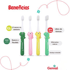 Cepillo Dental DinoBrush Genial