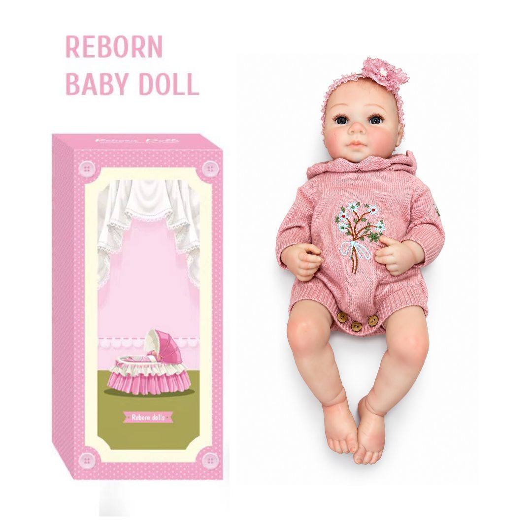 Muñeca Juguete Sonido Bebé Recien Nacida Real