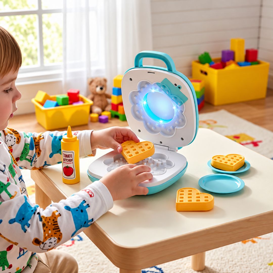 Wafflera de Juguete Luz y Sonido