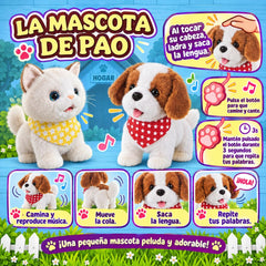 Juguete Mascota Gato Interactivo Surtido Niña uso