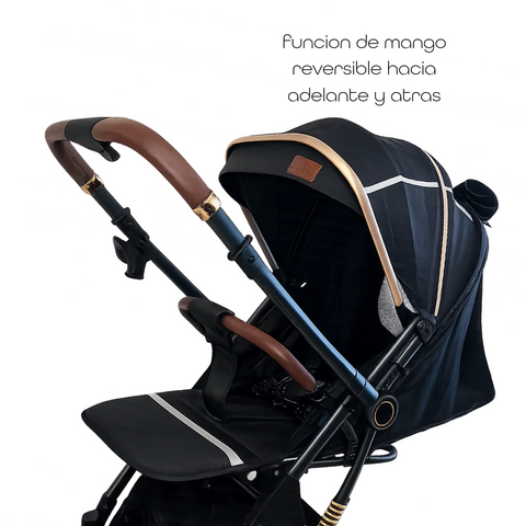 Coche Maleta Zooper 2.0 Negro Maxibaby reversible