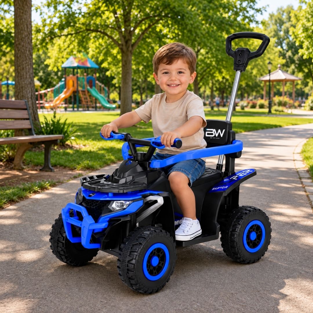 Cuatrimoto Eléctrica Huracan 6V Azul Prinsel Modelo