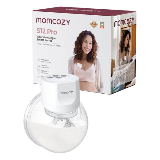 Extractor Eléctrico de Leche Manos Libres S12Pro Momcozy