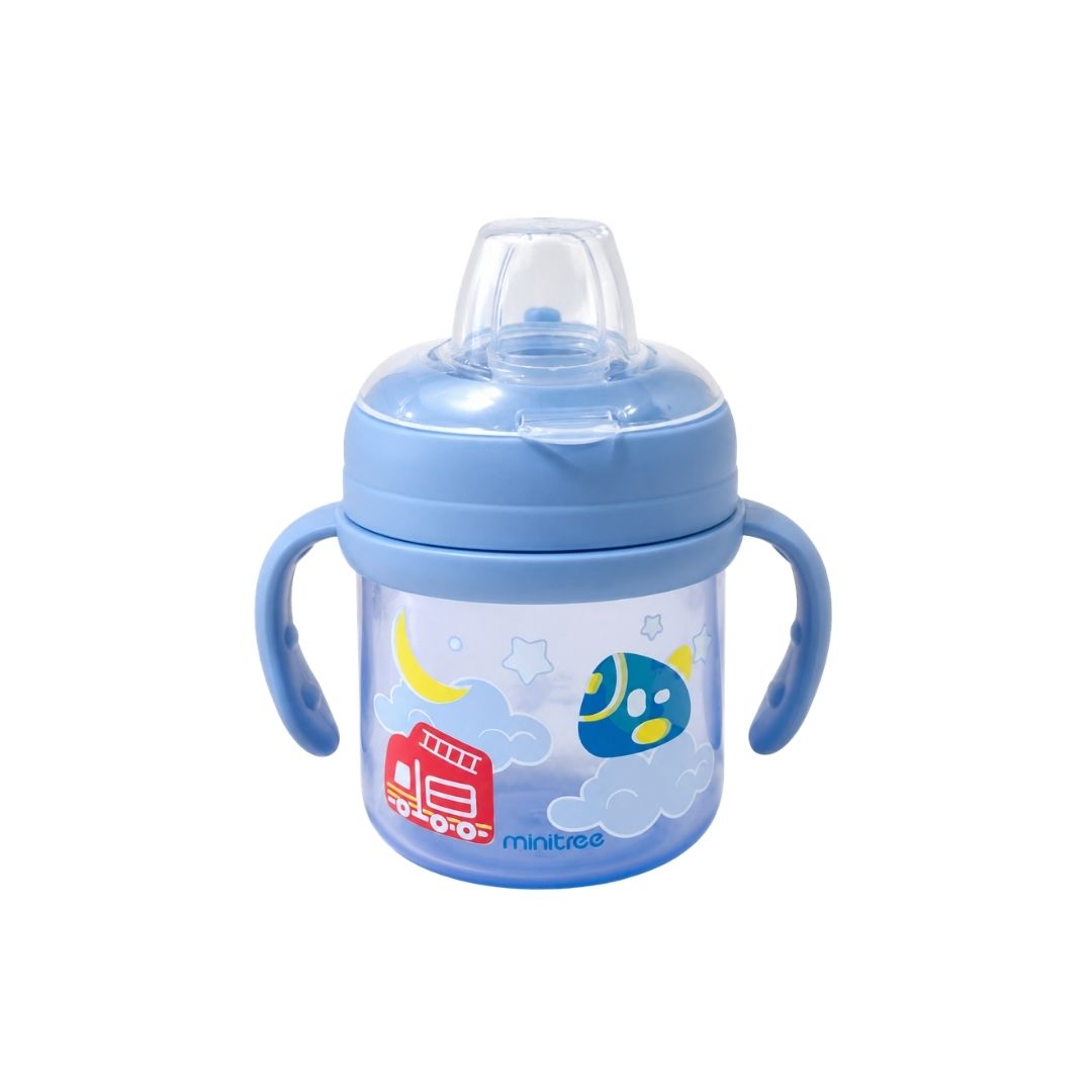 Vaso de Entrenamiento Con Asas 10 OZ azul
