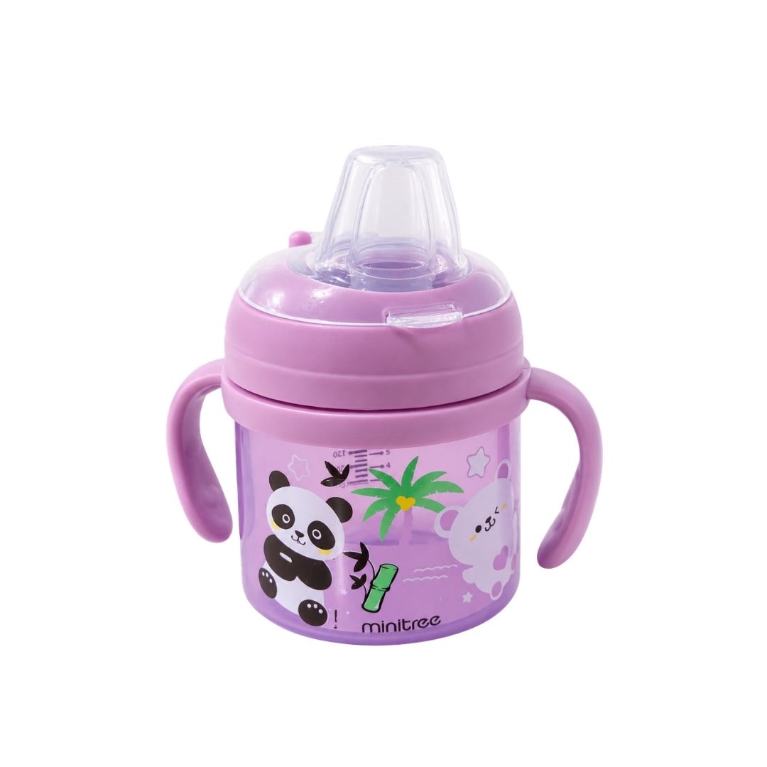 Vaso de Entrenamiento Con Asas 10 OZ lila