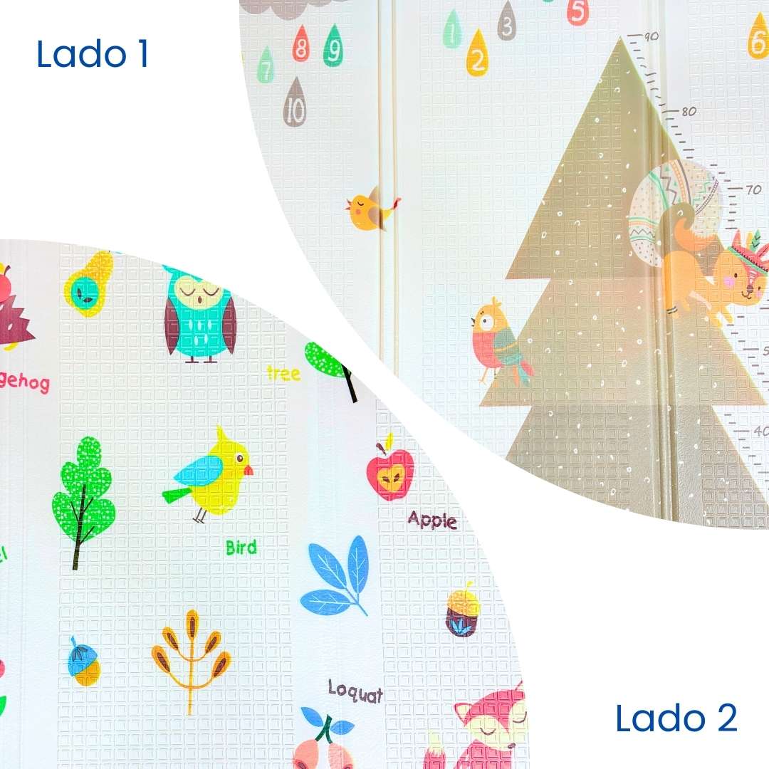 Tapete De Gateo Plegable Estampado Diseño