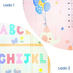 Tapete De Gateo Plegable Estampado Niñas