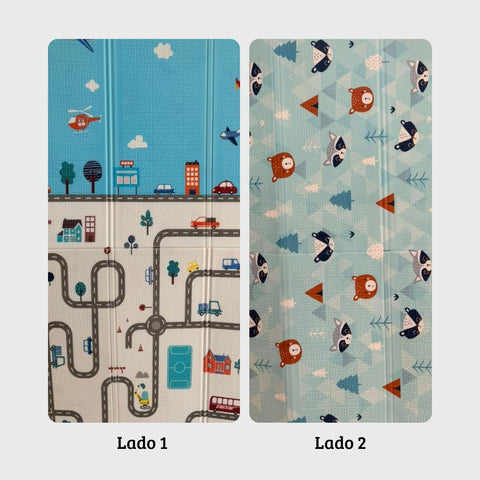 Tapete De Gateo Plegable Estampado