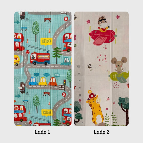 Tapete De Gateo Plegable Estampado
