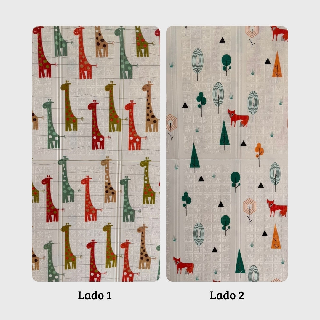 Tapete De Gateo Plegable Estampado