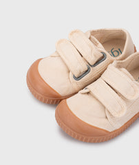 Tenis Berri Brf Velcro Caramelo Marfil Igor diseño