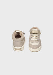 Tenis Bota Velcro Beige Mayoral