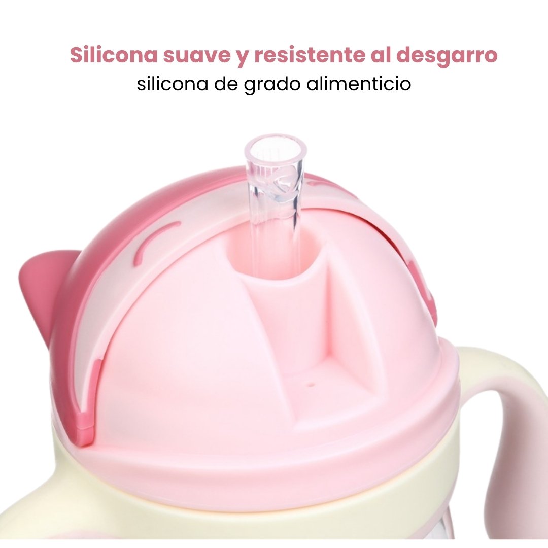 Termo Con Asas Dinosaurio 10oz Detalle