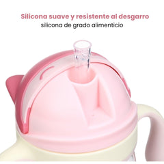Termo Con Asas Dinosaurio 10oz Detalle