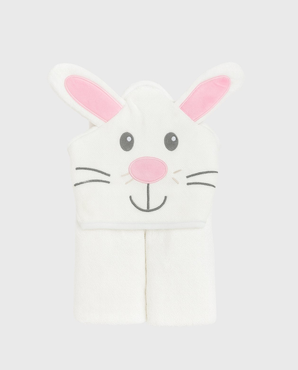 Toalla Con Capota 100% Algodón Animales Conejo