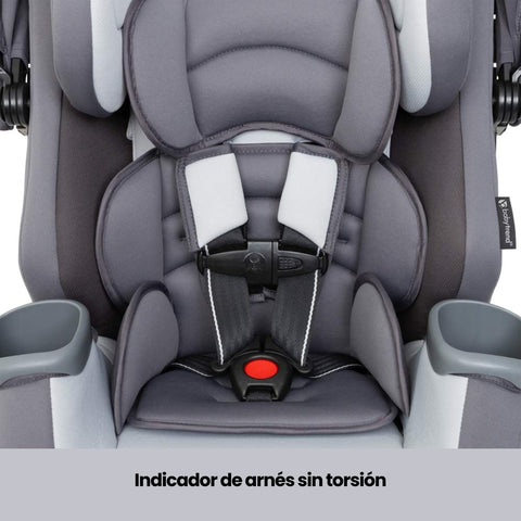 Silla de Carro Cover Me 4 en 1 Gris Baby Trend Arnés
