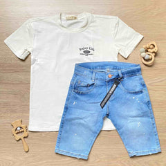 Conjunto Bermuda y Camiseta Estampado