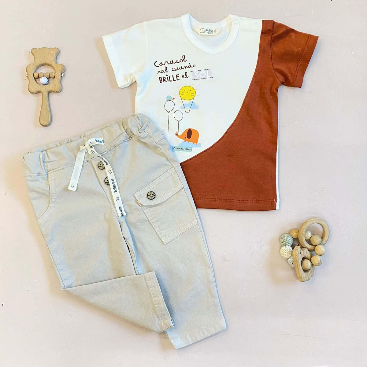Conjunto Niña Pantalón Con Globos | Travesuras