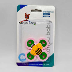 Mini Rasca Encía En Silicona Abeja