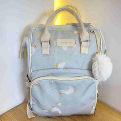 Pañalera Morral Estampado Pato Baby Luna