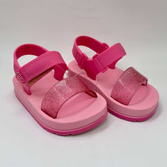 Sandalias Zaxynina Moderninha Glitter Rosa