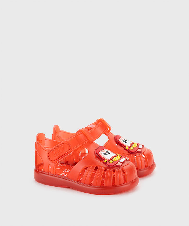 Sandalias Tobby Car Rojo Igor