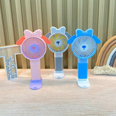 Ventilador Con Base Dog Detalle Moño