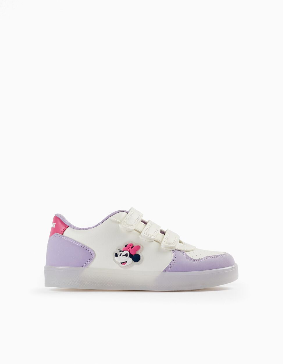 Tenis Con Luces Minnie Lila Zippy Estilo