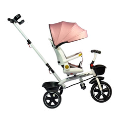 Triciclo Con Canopi Eco Aventura Rosa