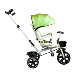 Triciclo Con Canopi Eco Aventura Verde