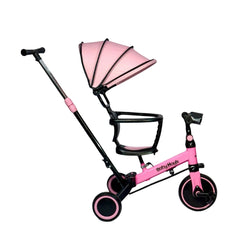 Triciclo Con Canopi Triciflash Rosa