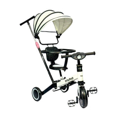Triciclo Con Canopi Triciflash Blanco