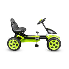 Triciclo Go Kart Monza Verde perfil