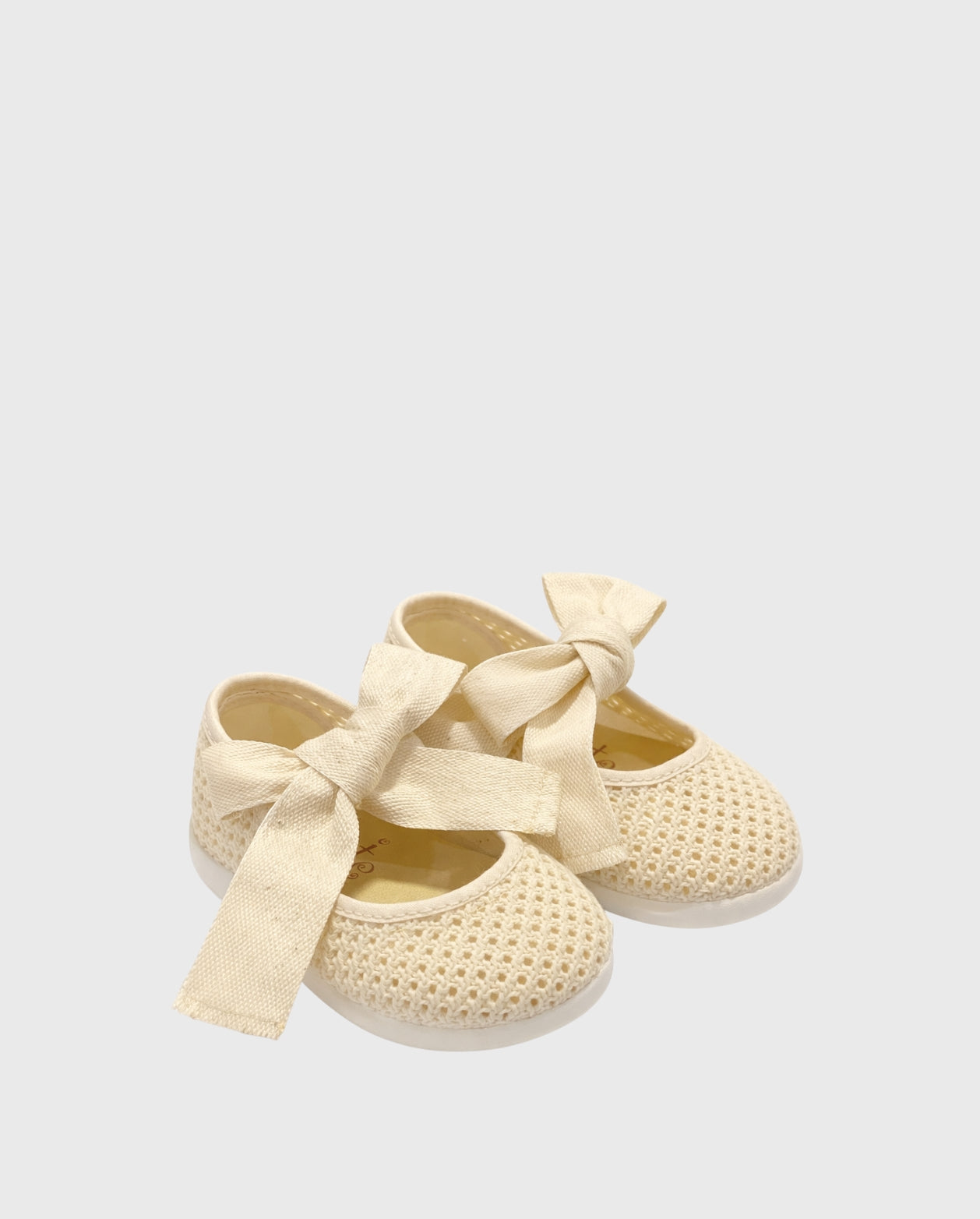 Baletas Tejido Angelito Crudo Tokolate