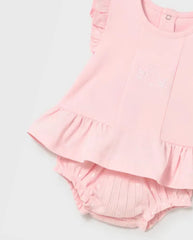 Conjunto Panty Estampado Gato Rosa Mayoral
