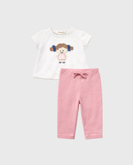 Conjunto Leggins Muñeca Rosa Mayoral 