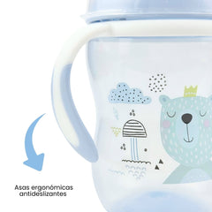 Vasos Boquilla En Silicona Animales Antideslizante 