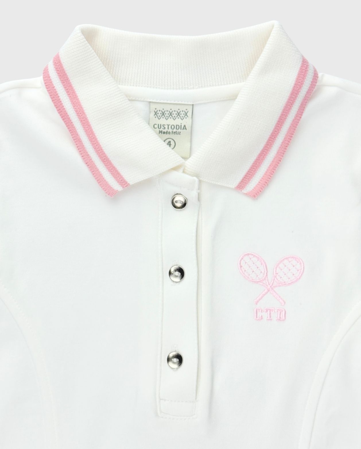 Vestido Cuello Polo Tenis Detalle