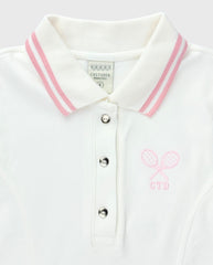 Vestido Cuello Polo Tenis Detalle