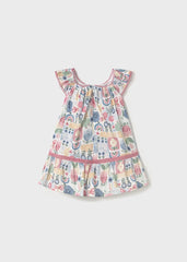 Vestido Estampado Arcoiris Flores Mayoral DISEÑO