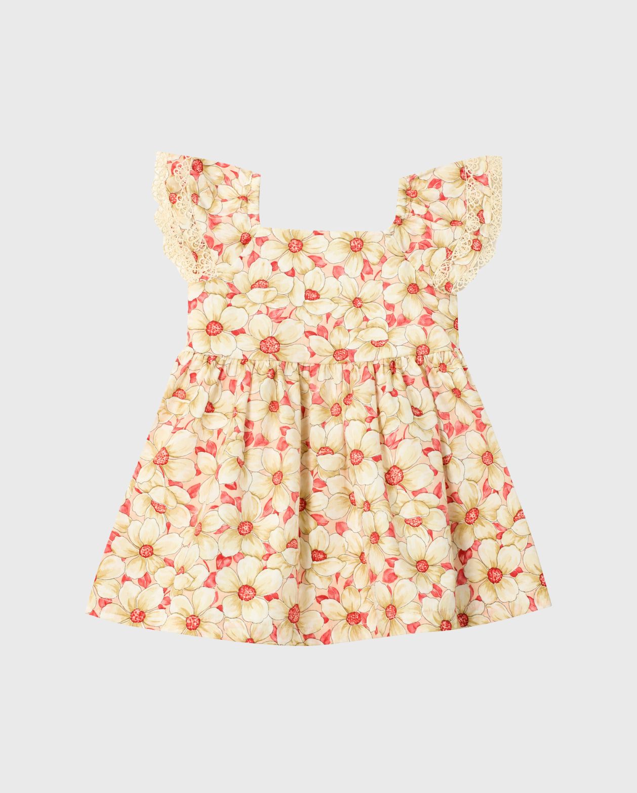 Vestido Estampado Flores Dr Kid