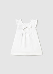 Vestido Estampado Niña Blanco Mayoral diseño