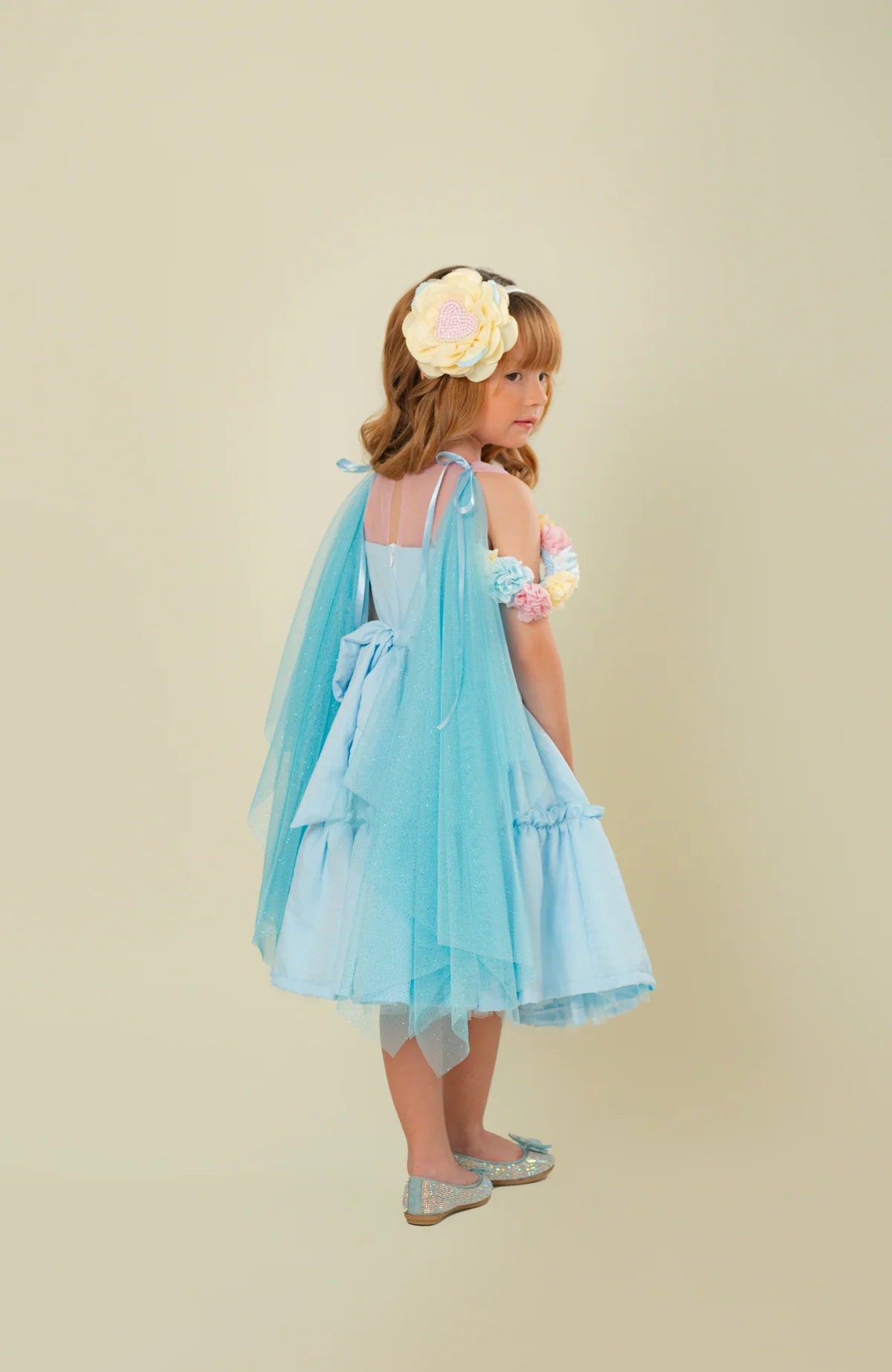 Vestido Fragmento Azul detalle