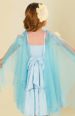 Vestido Fragmento Azul tul 
