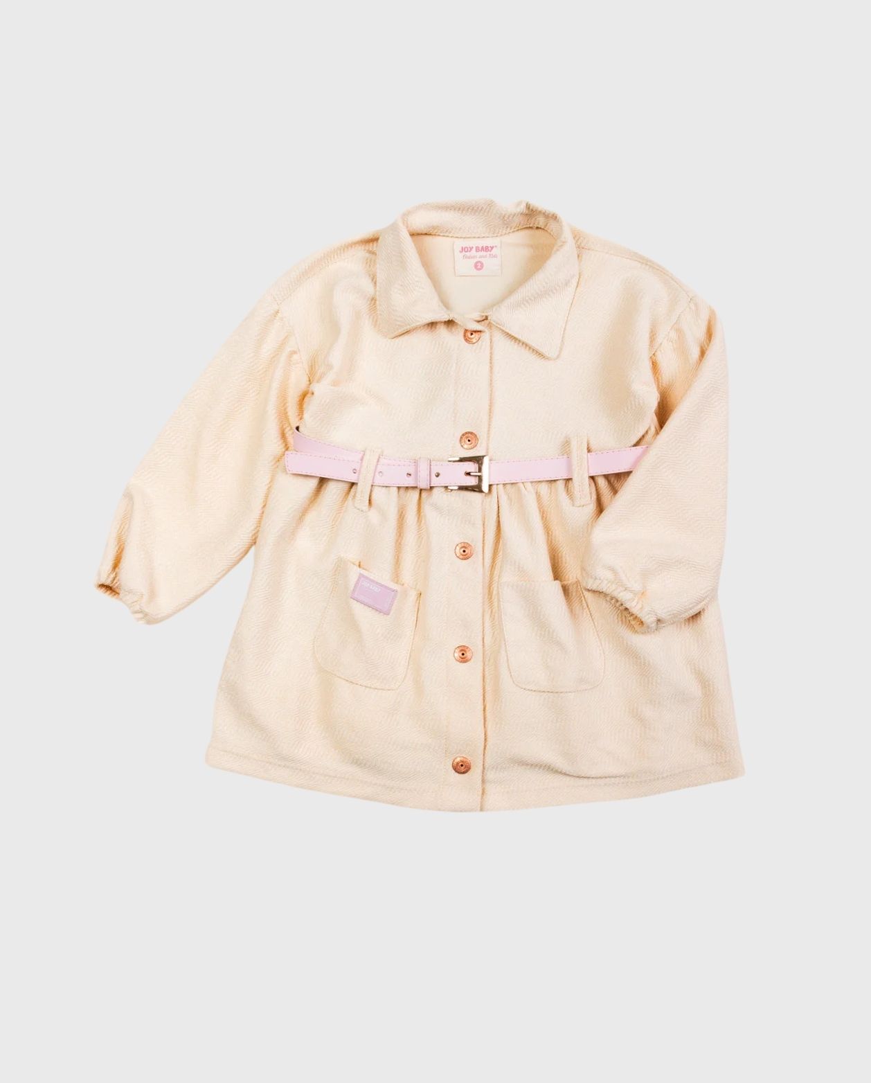 Vestido Manga Larga Loved BEIGE